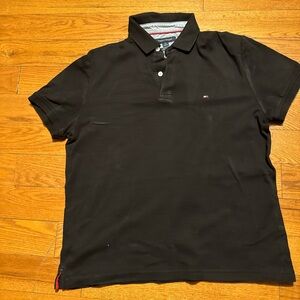 Tommy Hilfiger Black Polo Shirt